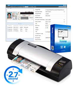 Plustek High Speed Duplex ID Card Scanner