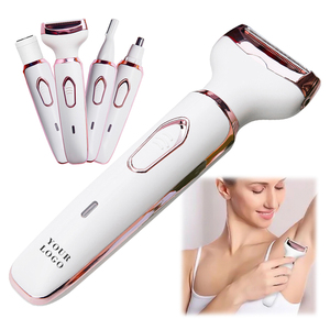 Stainless Portable Women Bikini Trimmer Smart Epilation