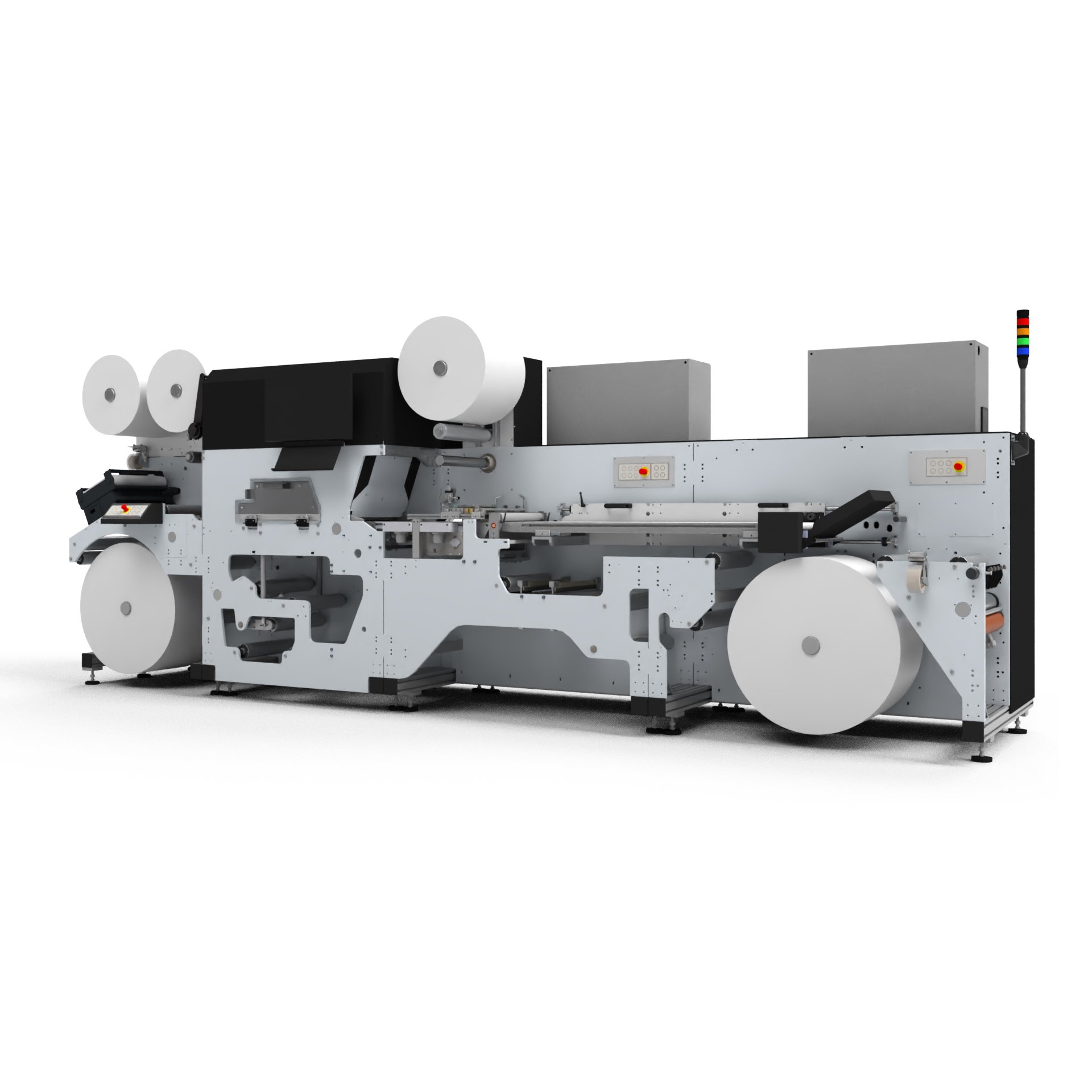 Spartanics Combination Mechanical Die Cutting and Hot Foil Stamping Press