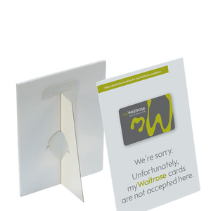 Direct Print Counter Card Table Display