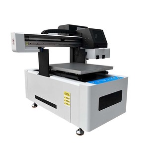 New Automatic Digital Inkjet UV Flatbed Printer with XP600 Print Head A1 Size Double Heads Flex Acrylic Metal Wood Panels