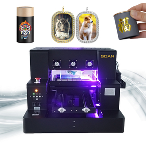 Latest A4 UV DTF Printing of Flatbed UV DTF Printer Machine for Phone case Pen Card Bottle Glass Wood Metal Acrylic
