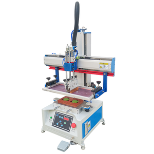 Pneumatic Silk Screen Printing Machine Servo Serigraphic Press