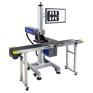 Desktop CCD Camera Automatic Visual Positioning Fiber Laser Marking Machine